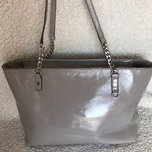 Gray Michael Kors Purse